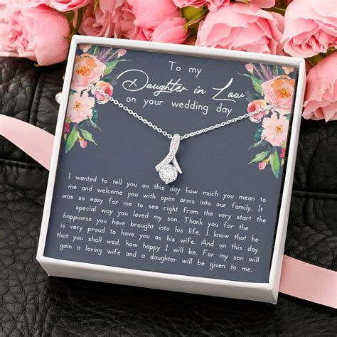 gifts for daughter in law on her wedding day